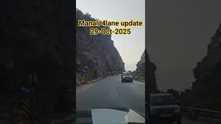 Manali Fourlane latest update | Manali highway update | Manali Kullu Kasol road update #birdtrend