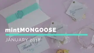 mintMONGOOSE Subscription Box Unboxing January 2018