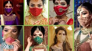 Best wedding Mask Design for Brides | Bridal mask for wedding | Face Mask collection | Matching mask