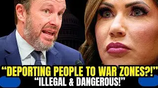DHS OUT OF CONTROL? Chris Murphy Exposes Illegal Deportations & Border Chaos&rdquo;