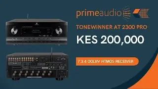 A video highlighting the Tonewinner AT 2300 Pro 7.3.4 Dolby Atmos Receiver.