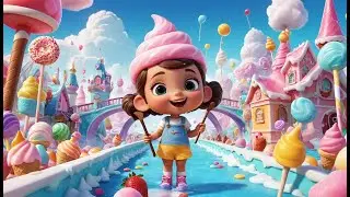 The Ice Cream Bridge Melts Away | Fun Song for Kids | Children's Educational Songs