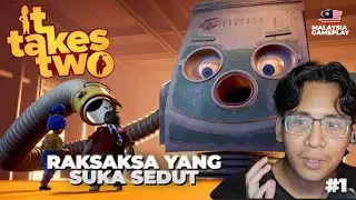 GAME NI HAMPIR MEMBUAT AKU RASA GAY DENGAN KAWAN AKU!! | IT TAKES TWO #1 (MALAYSIA GAMEPLAY)