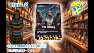 Collectible card shop simulator ps5 part 2
