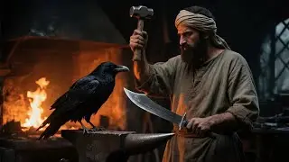 قصة الحداد والغراب الجني قصة مشوقة من قصص قبل النوم