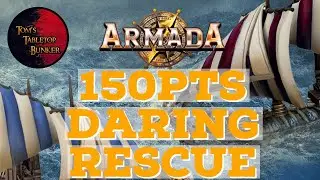 Kings of War Armada Battle Report 150pts Northern Alliance Vs Dwarves New Camera Setup. Mantic Games