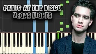 Panic! at the Disco - Vegas Lights - [Piano Tutorial] (Synthesia) (Download MIDI + PDF Scores)