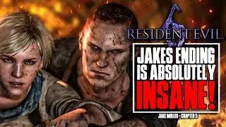 Resident Evil 6 - Джейк, глава 5 | Концовка Джейка просто БЕЗУМНАЯ!
