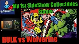 1st Sideshow Collectibles Statue Unboxing W/Dan from Doc's Unique Collectibles! Hulk vs Wolverine!