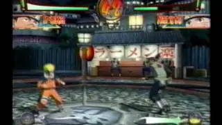 Naruto: Clash of Ninja (GameCube) - Naruto vs. Iruka