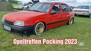 Opeltreffen Pocking 2023 | Autotreffen🤩🚘