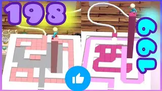 Stacky Dash level 198-199 very nice 👍 #mobilegameroom #gameplay #viral #games #stackydash #game