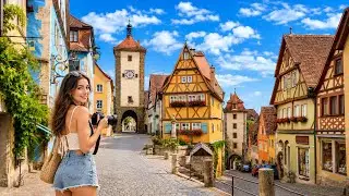 This Medieval Town Looks Too Perfect 🇩🇪 | Rothenburg ob der Tauber 4K Walking Tour