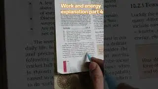 class 9 science chapter 10 work and energy explanation part 4 #stateboard #intermediateexams