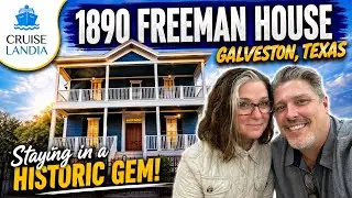 We Loved the 1890 Freeman House! #GalvestonCruisePort #RoyalCaribbean 