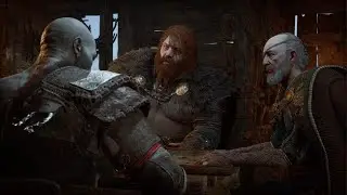 God of War Ragnar&ouml;k - Odin e Thor Aparecem (PS5)