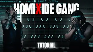 How To Make Beats Like 'R50' For Homixide Gang | FL STUDIO TUTORIAL