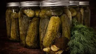 Canning Crispy Dill Pickles At Home   #canning #canningandpreserving 