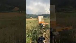 Plein air painting in southern Italy #pleinair #painting #italytravel #landscapepainting #landscape