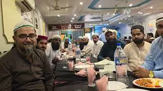 hamary perrbhai mohammad shahid charaghvi ki janb say sadaq abad say wapsi par khana/