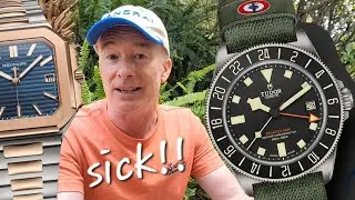НОВЫЙ Tudor FXD GMT + Patek Philippe CUBITUS