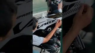Striping Ganteng Vario 125 New 🔥 #stripingcustom #shorts