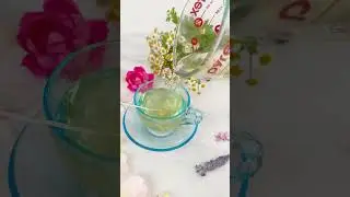 DIY Floral Tea Cup Candle