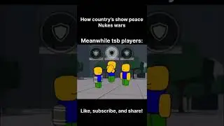 (2d animated) Peace in Tsb be like #thestrongestbattlegrounds #roblox #robloxanimation #tsb