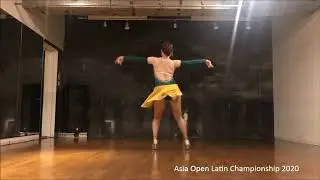 Sayaka Nakajima - Solo/Duo Amateur - Asia Open Latin Championship 2020 아시아 오픈 라틴 챔피언쉽