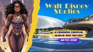 Avengers Assemble: Flight Force - Disneyland Paris -  Avengers Campus -queue, pre-show and review!