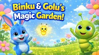 Binku & Golu Ka Magical Garden Adventure! 🌼✨ @AiviPlanet 