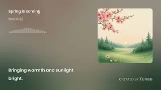 Spring is coming