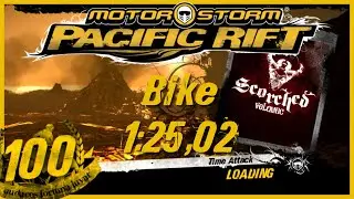 Scorched Volcanic Bike - 1:25,02 (World Record)