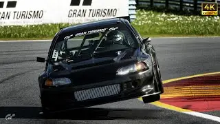 Gran Turismo&trade; 7 - 1992 Garage RCR Civic | Max Tuned (4K60FPS) HDR PS5 Gameplay