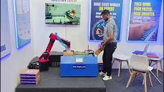 #RoboticPalletizing #Automation Robotic Palletizing & Pick and Place Solution with Online Weighing