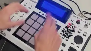#instrumental #livebeats on Akai Mpc