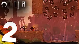 OLIJA PART 2: THE WATERFALL & FOREST, BOSS FIGHT HORRORS, SHADOWGRIPS, TAMTAK (METROIDVANIA)