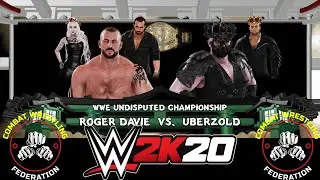 PPV WWE 2k20 Combat Wrestling Federation - Undisputed Championship Match