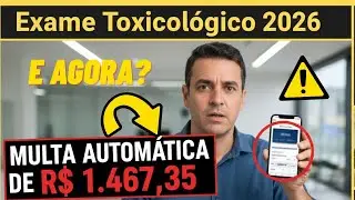 Como evitar a multa autom&aacute;tica de R$ 1.467,35: Exame Toxicol&oacute;gico 2026