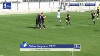 B-Junioren - TSG 1899 Hoffenheim 2 vs. Karlsruher SC 2 0-1 - Selim Jungmann ET