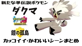 【鎧の孤島】ダクマのカッコイイ・かわいいシーン集【ポケモン剣盾】