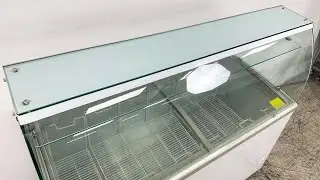NSF 60-inch Popsicle Cabinet Freezer, Ice  cream freezer with Rack and glass cover SD551S-R