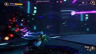 Playing Ratchet and Clank: Rift Apart