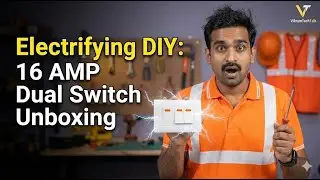 AC మరియు ఫ్రిజ్ కోసం బెస్ట్ బోర్డ్! ⚡ 16 AMP Dual Switch Unboxing & DIY Setup in Telugu