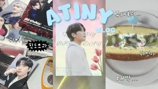 [atiny vlog✪]Birthday開封✨ジョンホちゃんの생일🤍