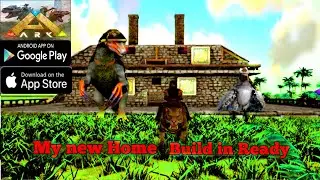 🏠My new Home/Base build and guide video👌Ark ultimate mobile edition! HiNDi😍