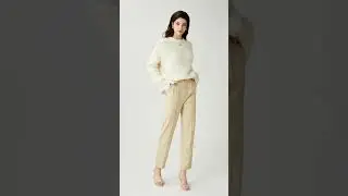 Sylphide | Oceane White Furry Alpaca Sweater | Fangyan Stores | Womens Fashion