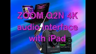 Zoom Q2n 4k  - Audio interface for iPad / IOS