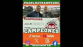 Toda la info del mundo del Padel de San Pedro