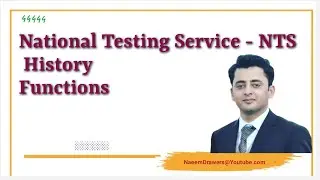 National Testing Service , NTS, History and Functions